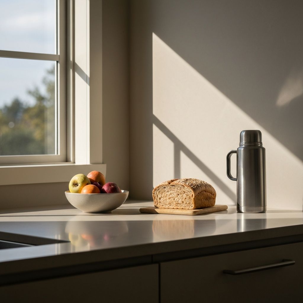 Morgonval vid köksbänken